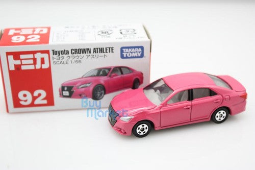 Load image into Gallery viewer, Takara Tomy Tomica #92 PINK Toyota Crown Athlete  Scale 1/66 Diecast Toy Car
