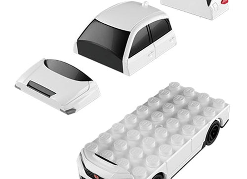 Load image into Gallery viewer, Takara Tomy Tomica Plarail Blocks Honda Civic TYPE R set
