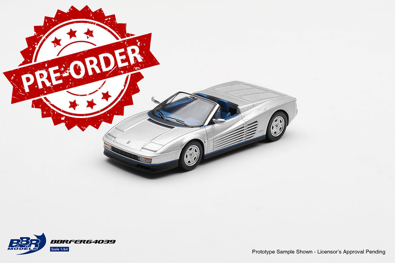 (Pre-order) BBR 1/64 Ferrari Testarossa Spider Pininfarina Gianni Agnelli Model