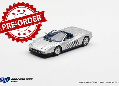 Load image into Gallery viewer, (Pre-order) BBR 1/64 Ferrari Testarossa Spider Pininfarina Gianni Agnelli Model
