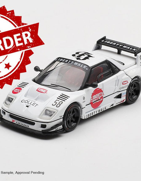 (Pre-order) MINI GT #1227 Mazda AZ-1 Liberty Walk LB40 LB-Hinomaru Diecast Model