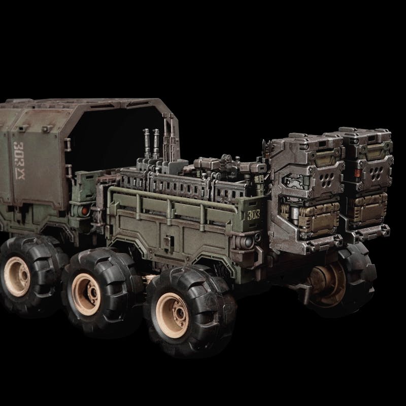 TOYS ALLIANCE x Acid Rain FAV-AP18 303rd Marine Mobile Arsenal Trailer Set