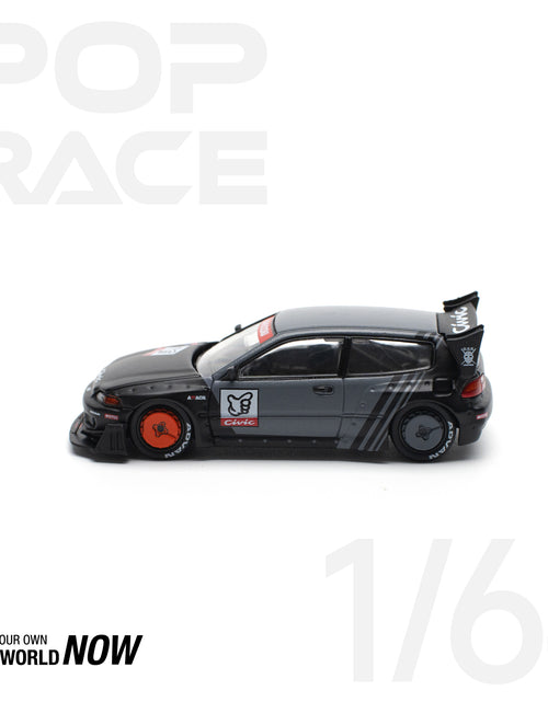 Load image into Gallery viewer, POPRACE 1/64 PANDEM CIVIC EG6 &quot;KANJOZOKU&quot; Diecast Model Car
