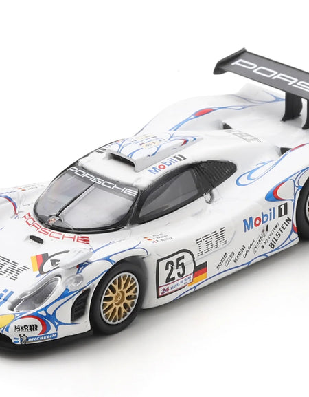 (Pre-order) Spark Porsche 911 GT1 No.25 2nd Le Mans 24H 1998 Diecast Model Car
