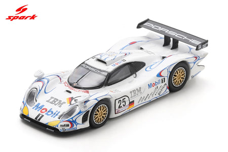 (Pre-order) Spark Porsche 911 GT1 No.25 2nd Le Mans 24H 1998 Diecast Model Car