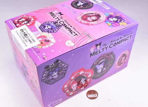 Load image into Gallery viewer, Re-ment MY MELODY Melty Compact Complete box set of 6
