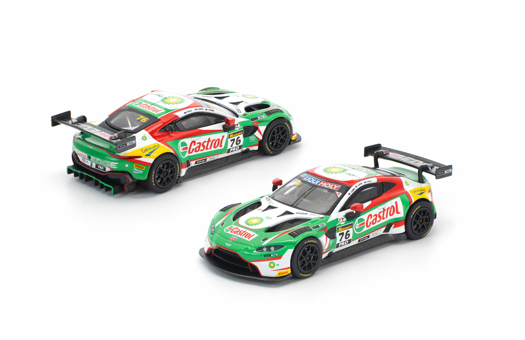 (Pre-order) POPRACE 1/64 ASTON MARTIN VANTAGE GT3 BATHURST 12H 2020 Model Car