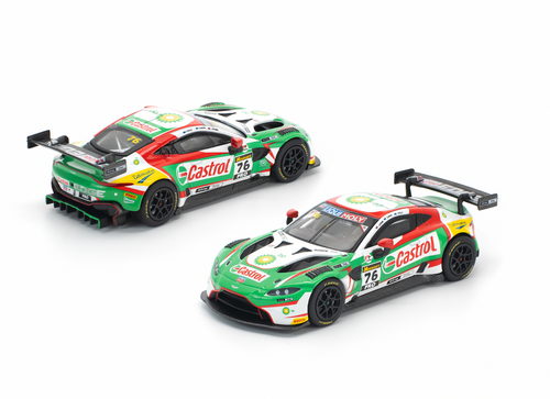 Load image into Gallery viewer, (Pre-order) POPRACE 1/64 ASTON MARTIN VANTAGE GT3 BATHURST 12H 2020 Model Car
