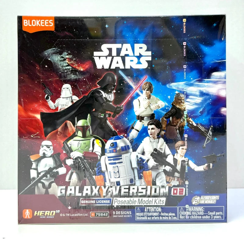 Blokees Star Wars Galaxy Version 02 Blind Box (9 Types) Full set of 9 Figure