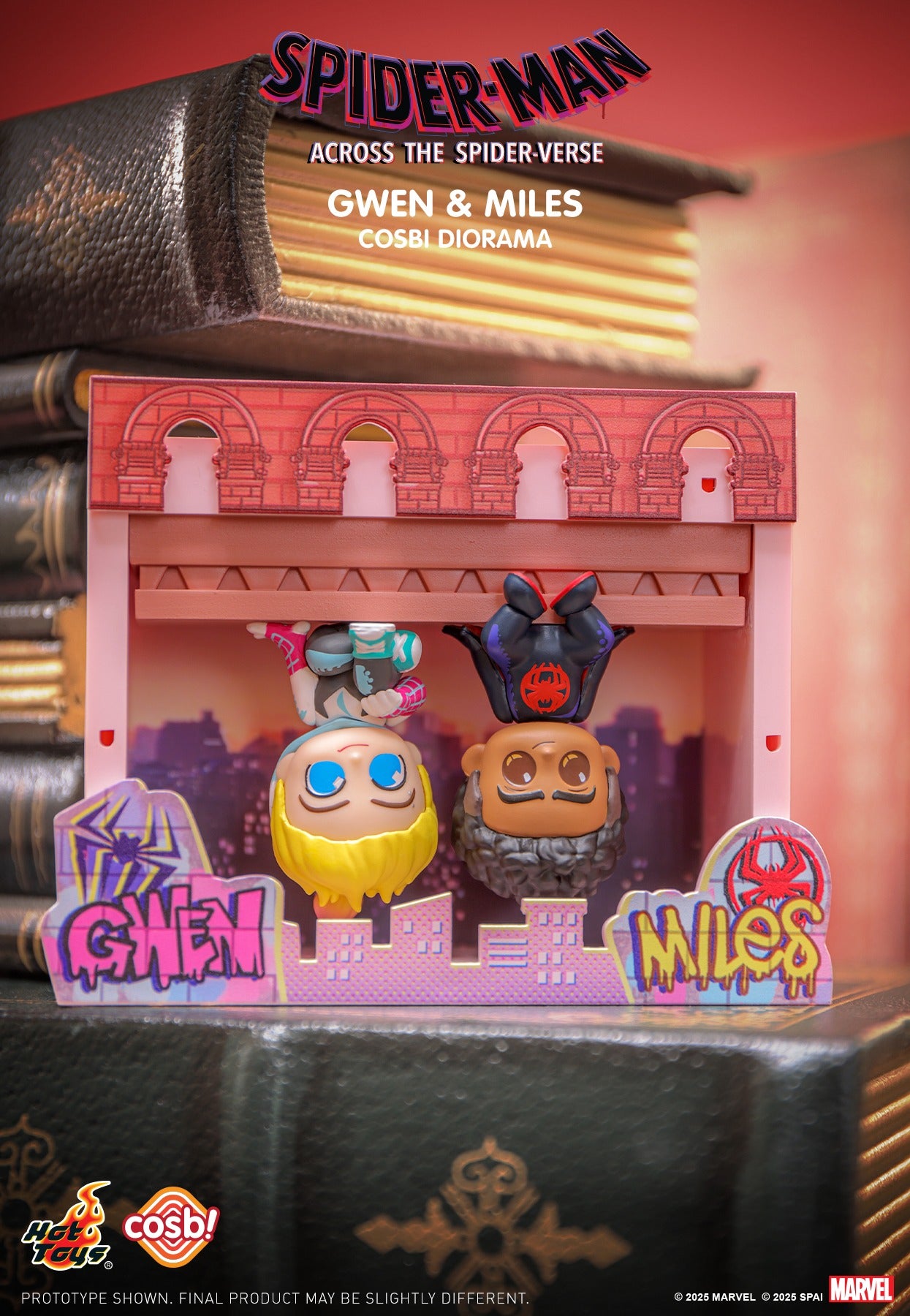 Hot Toys Spider-Man: Across The Spider-Verse Cosbi Diorama Collection (Set of 6)