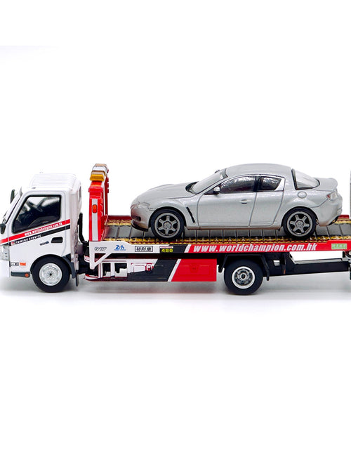 Load image into Gallery viewer, Tiny 1/64 HINO 300 World Champion Tow Truck City Diecast Scale Model Car
