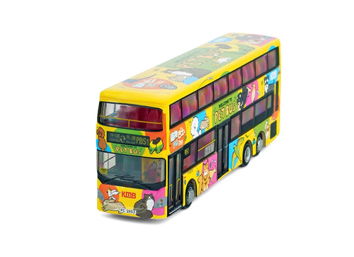 Load image into Gallery viewer, Tiny City Diecast Model 1/110 - KMB Scania K310UD Pet Bus (Yellow) (PBS1)
