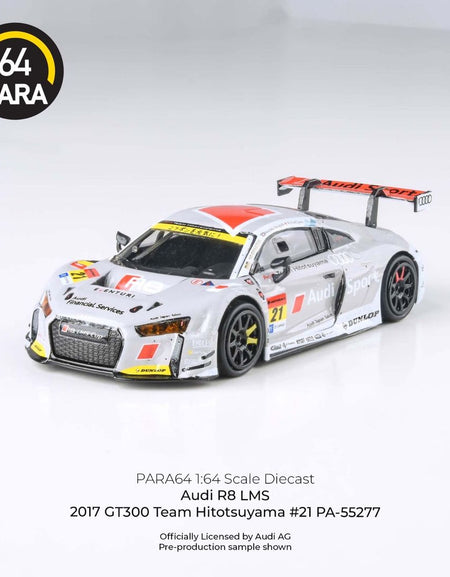 PARA64 1/64 #21 Audi R8 LMS 2017 GT300 Team Hitotsuyama LHD