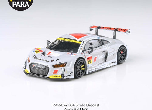 Load image into Gallery viewer, PARA64 1/64 #21 Audi R8 LMS 2017 GT300 Team Hitotsuyama LHD
