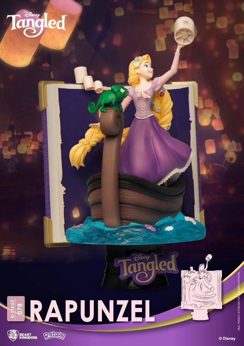 Beast Kingdom Diorama Stage-078-Story Book Series-Rapunzel Close Box