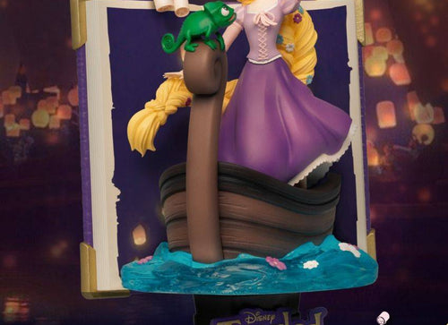 Load image into Gallery viewer, Beast Kingdom Diorama Stage-078-Story Book Series-Rapunzel Close Box
