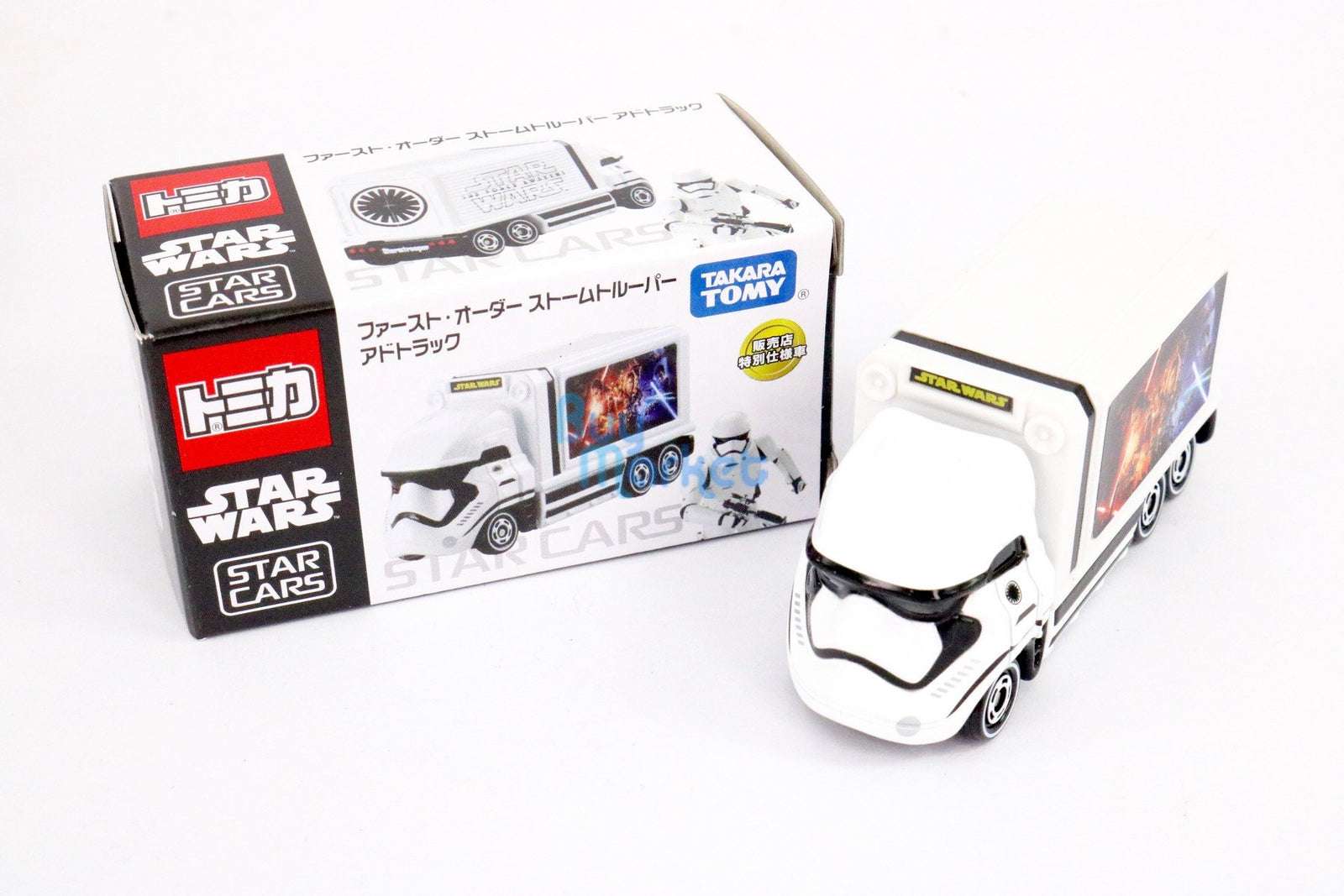 Takara Tomy Tomica SC-04 Star Wars First Order Storm Trooper Ad Turck Diecast