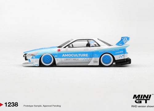 Load image into Gallery viewer, (Pre-order) Mini GT #1238 Nissan Skyline GT-R (R32) LBWK Kaido Work AMOCULTURE
