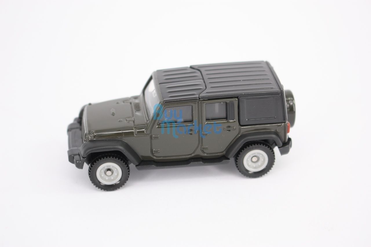 Takara Tomica Tomy #80 Jeep WRANGLER Black Scale 1/65 Diecast Toy Car
