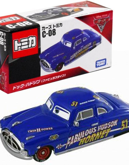 Tomica Takara Tomy Disney Mini PIXAR CARS C-08 Doc Hadsonfaburous Diecast toy