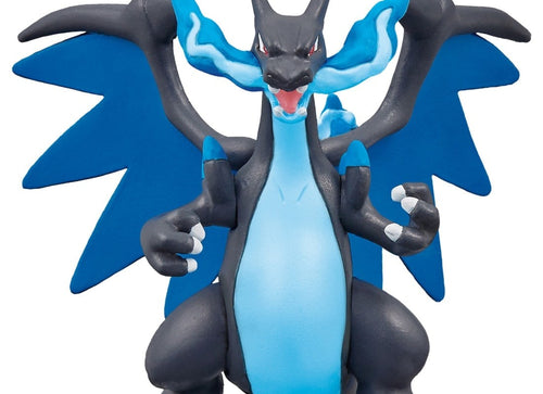 Load image into Gallery viewer, Takara Tomy Pokemon Monster Collection Mega Charizard X Mini Figure
