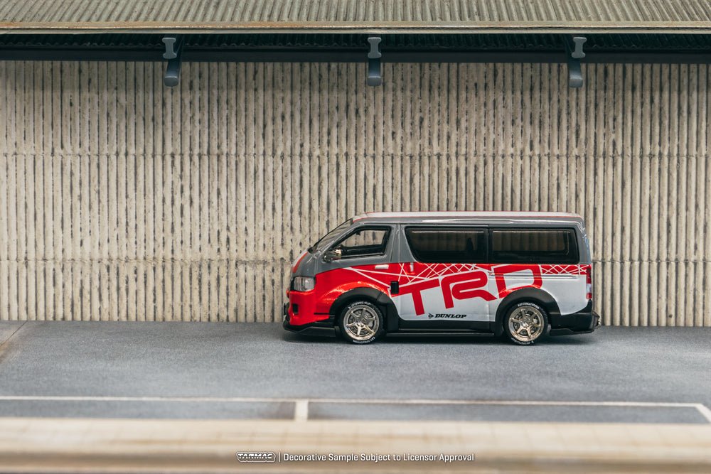 Tarmac Works 1/64 Toyota Hiace Widebody Diecast Model Car