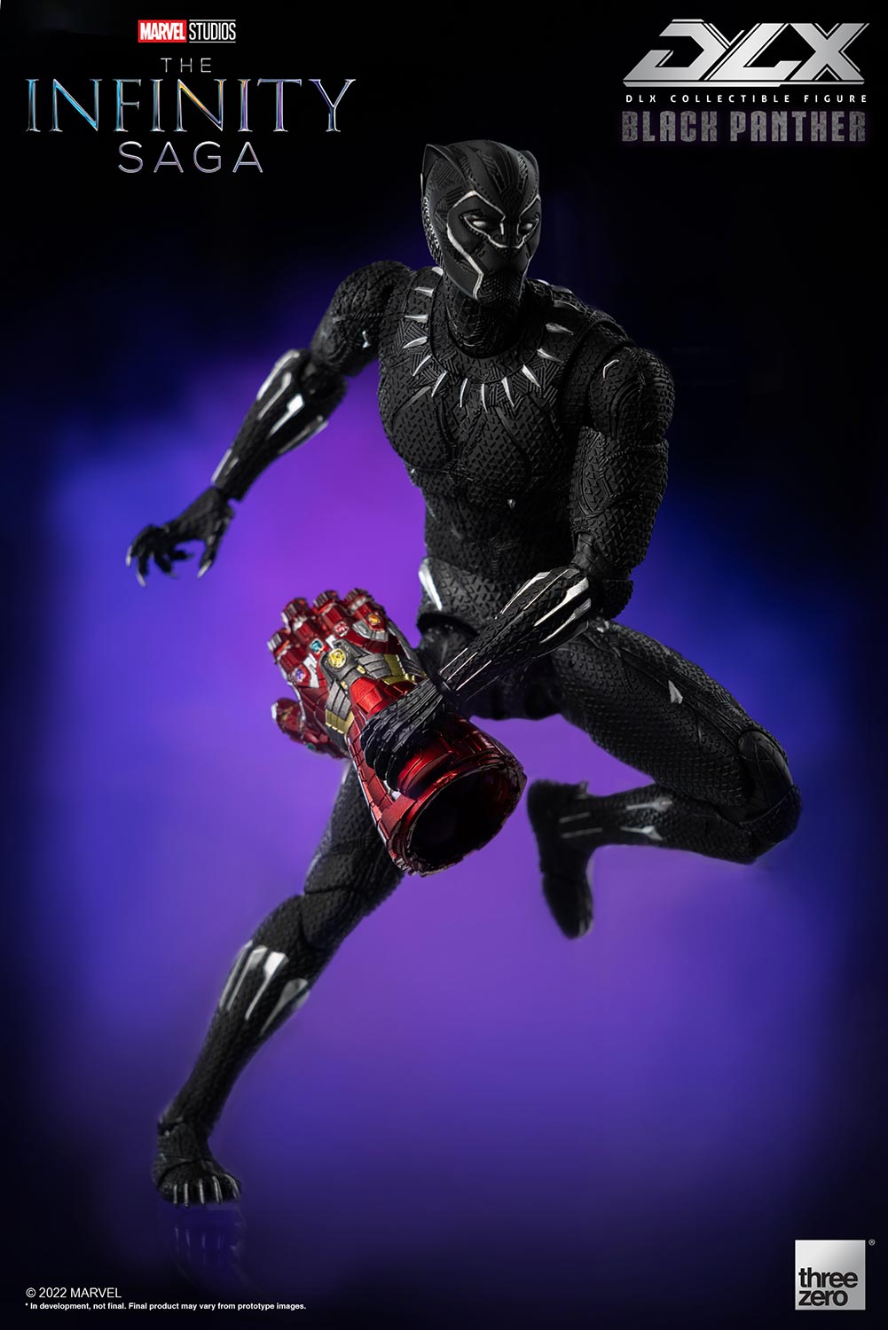 ThreeZero Marvel Studios The Infinity Saga DLX Black Panther Figure