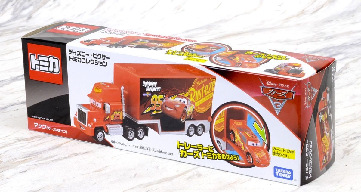 Tomica Takara Tomy Disney CARS lighting McQueen Collection Mack