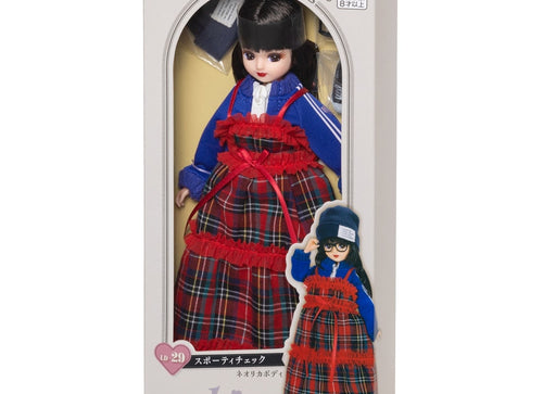 Load image into Gallery viewer, Takara Tomy Licca-chan LD-29 Licca Sporty Check Doll Set
