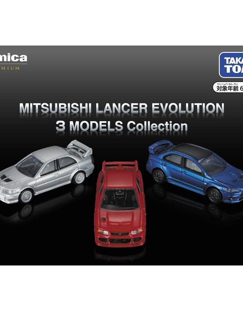 Load image into Gallery viewer, Takara Tomy Tomica Premium MITSUBISHI LANCER EVOLUTION 3 MODELS Collection
