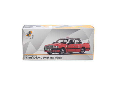 Load image into Gallery viewer, Tiny City 01 Die-cast Model Car 1/64 Toyota Crown Comfort Hong Kong Taxi VM6172
