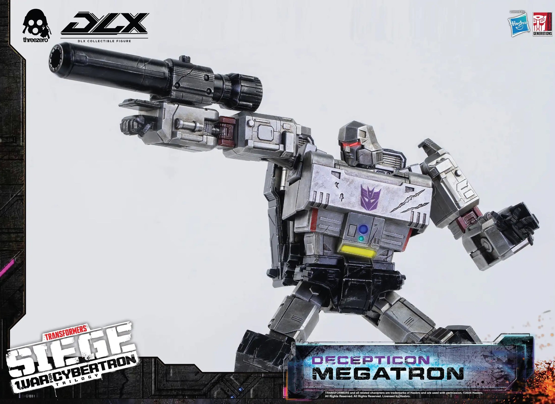Threezero Transformers: War For Cybertron Trilogy DLX Megatron