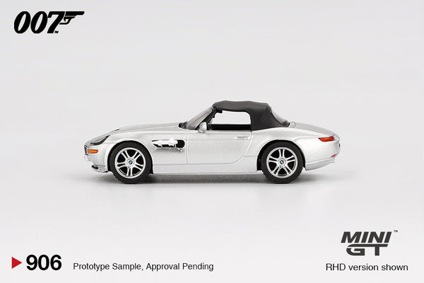 MINI GT 1/64 007 BMW Z8 "The World Is Not Enough" Diecast Model Car