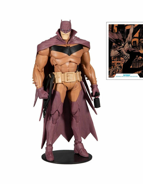Load image into Gallery viewer, McFarlane Toy DC Multiverse - Batman White Knight Red Edition 7&quot; Action figure
