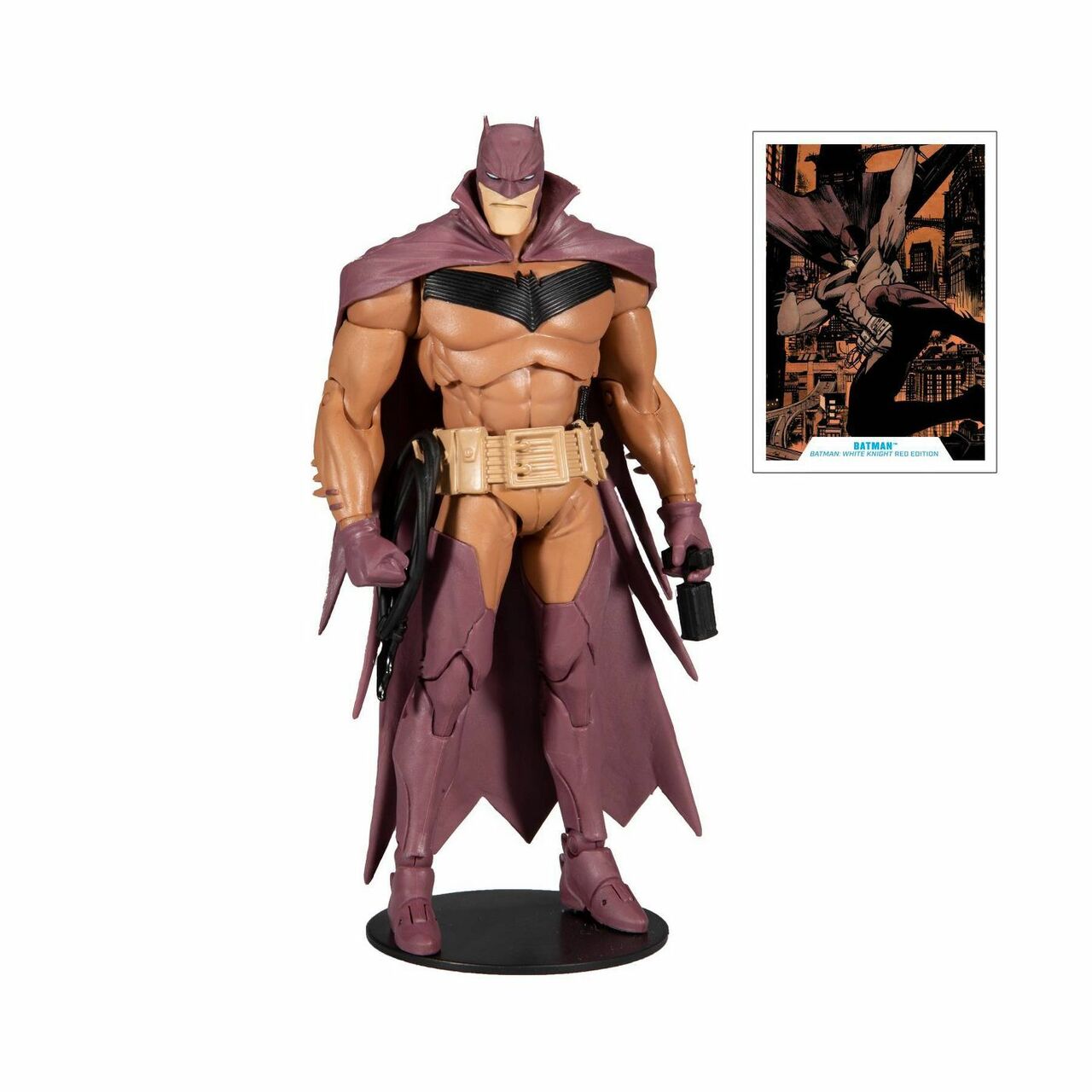 McFarlane Toy DC Multiverse - Batman White Knight Red Edition 7" Action figure