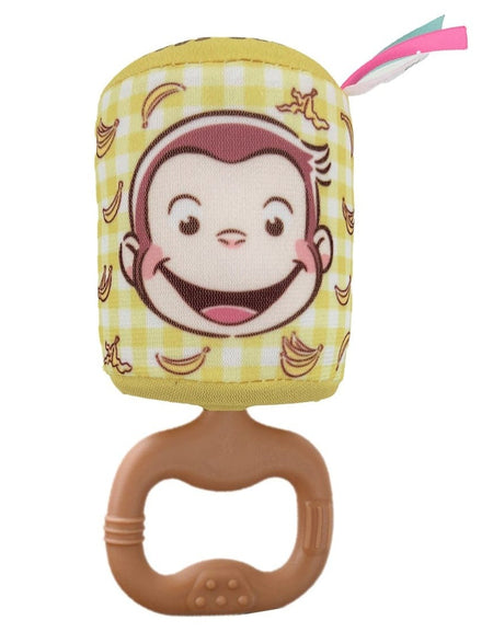 Takara Tomy Baby Toy Kamikami Pororon Chime Teether Curious George