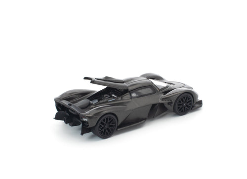 Load image into Gallery viewer, POPRACE 1/64 ASTON MARTIN VALKYRIE CARBON EDITION Model Car
