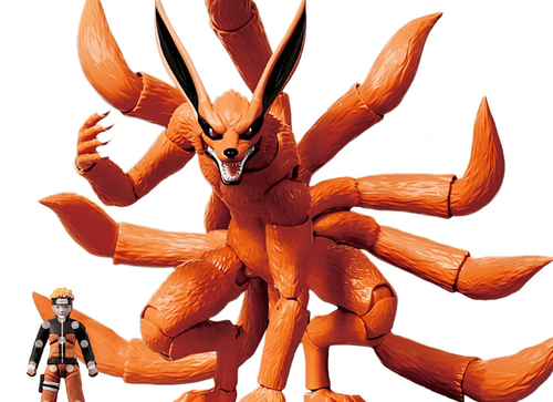Load image into Gallery viewer, Blokees Legend Edition Naruto Shippuden AE01 Nine Tails Kurama Model Kit
