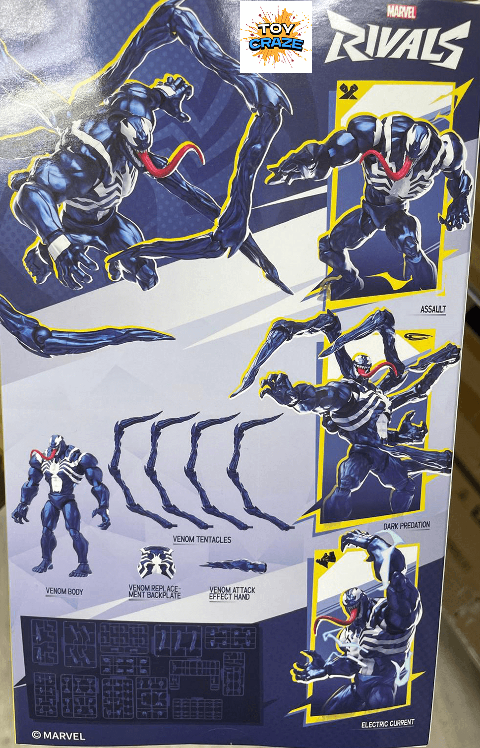 Blokees Marvel Rivals Champion Class 07 Model Kit Figure 1:12  Venom