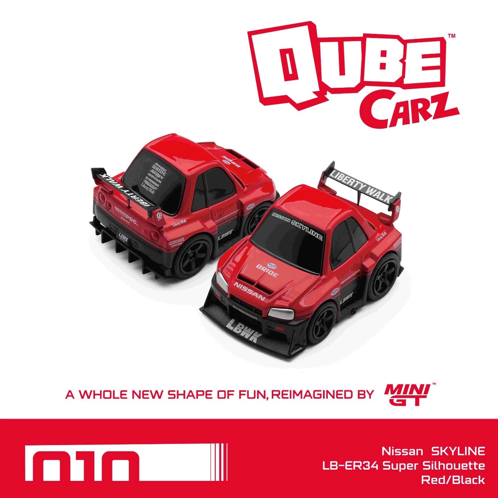 Mini GT QubeCarz Series 3 #011-015 Full Set of 6 Model Car