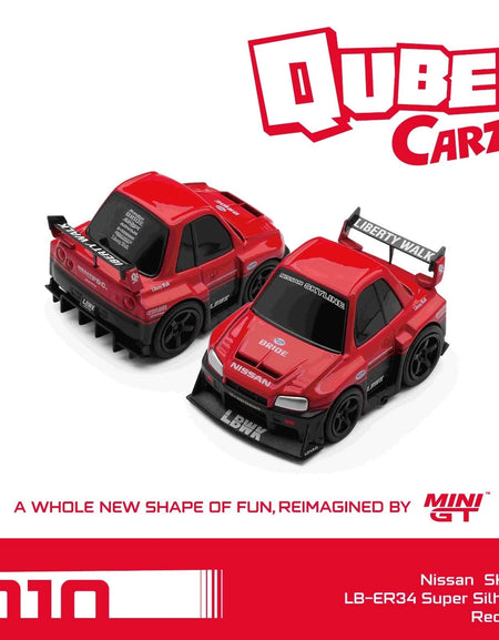 Mini GT QubeCarz Series 3 #011-015 Full Set of 6 Model Car