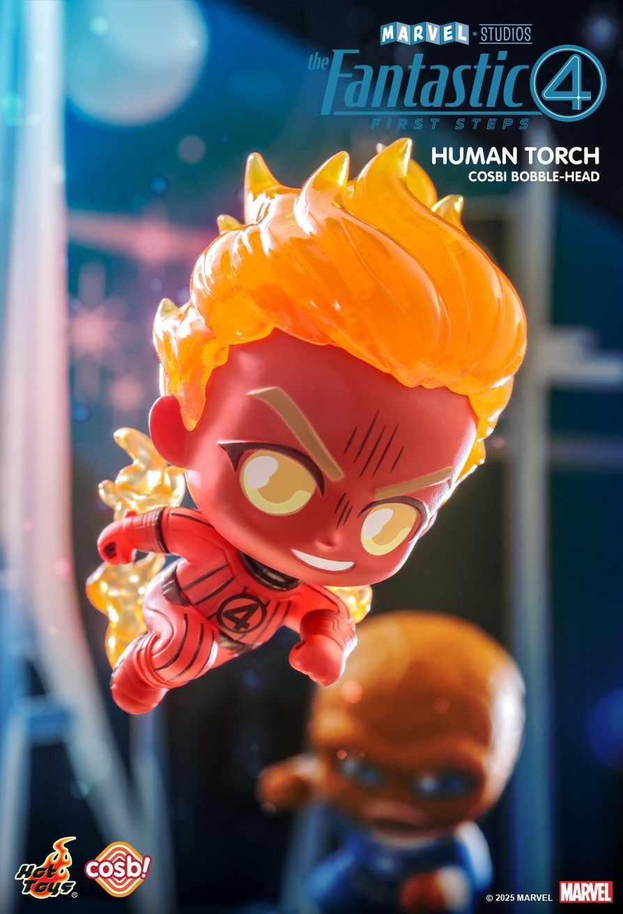 Hot Toys The Fantastic Four: First Steps Cosbi Bobble-Head Collection Full set 6