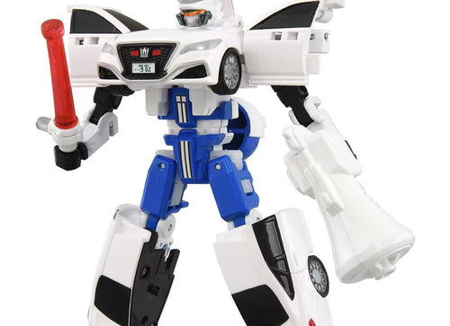 Load image into Gallery viewer, Takara Tomy Tomica Jobraver Police Braver Riot Police &amp; Traffic Police Set
