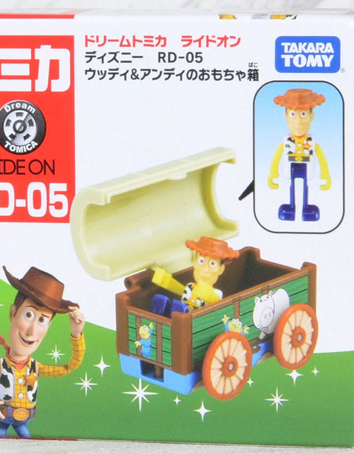 Load image into Gallery viewer, Takara Tomy Tomica Disney Motors - Ride On #RD05 Woody &amp; Andy&#39;s Room

