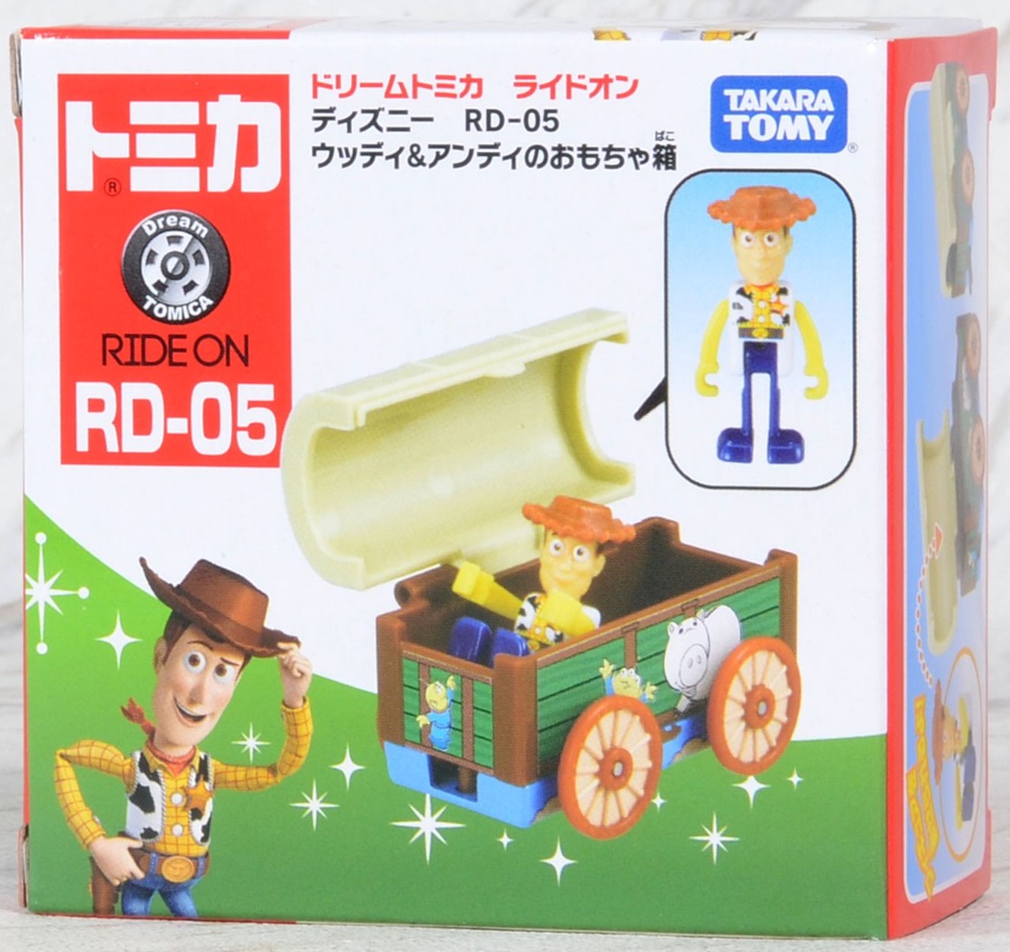 Takara Tomy Tomica Disney Motors - Ride On #RD05 Woody & Andy's Room