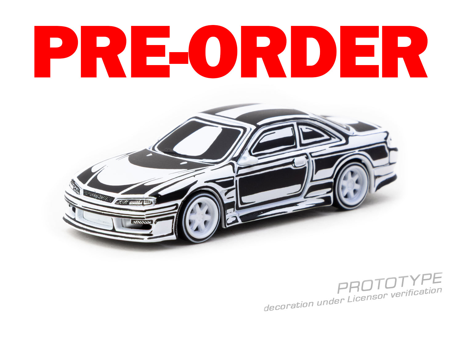 (Pre-order) Tarmac Works 1/64 VERTEX Silvia (S 14) - Designed by JOSHUA VIDES