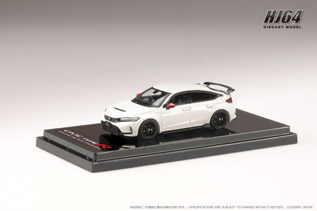 Hobby JAPAN 1/64 1/64 Honda CIVIC TYPE R (FL5) RACING BLACK Package White Model