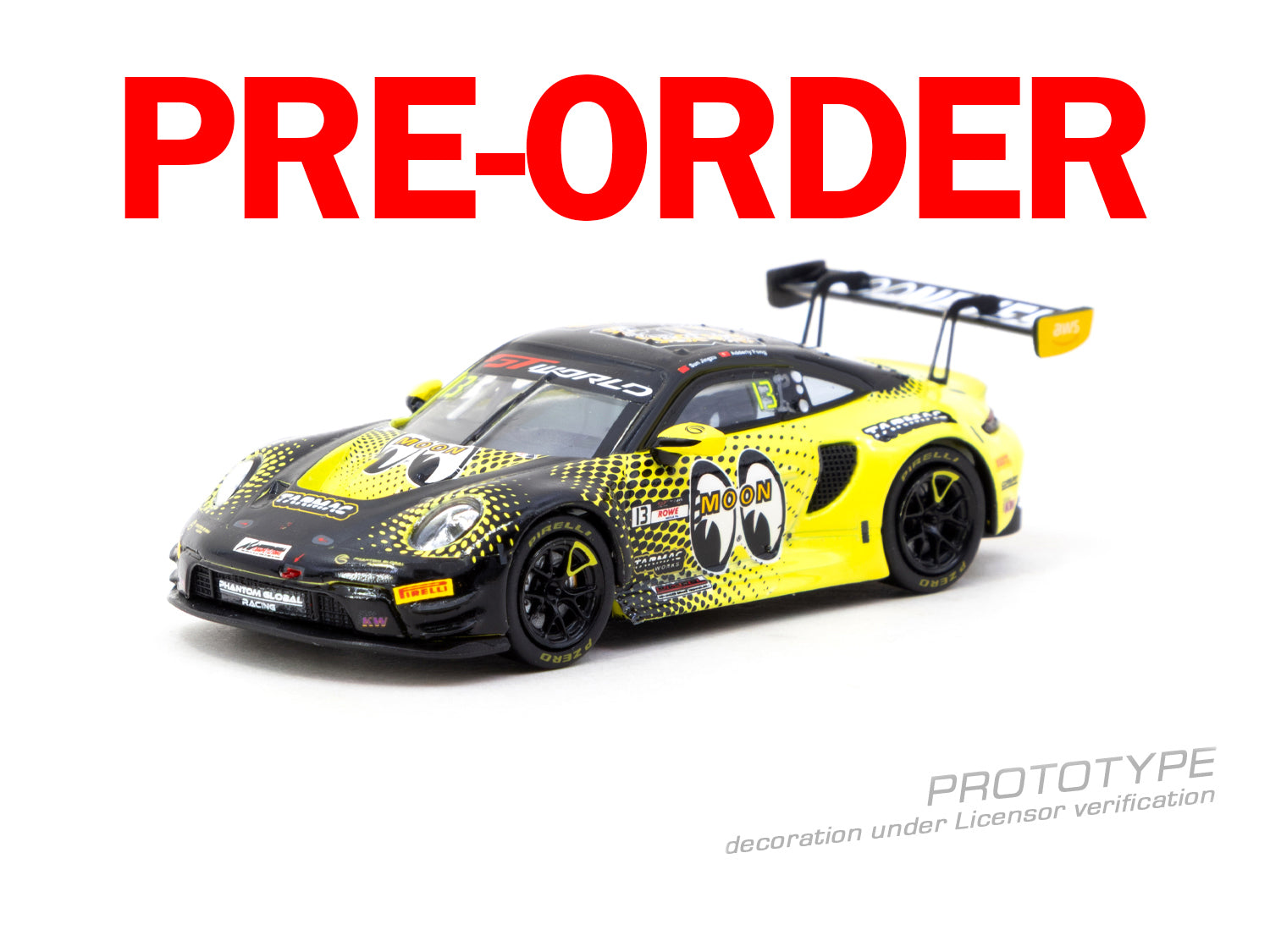 (Pre-order) Tarmac Works 1/64 Porsche 911 GT3 R GT World Challenge Asia 2025