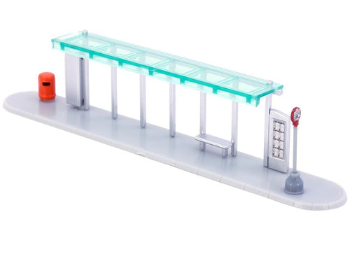 Load image into Gallery viewer, Tiny 1/110 Dioramas Bus Stop Shelter- KMB (Blind Box) (set of 12)
