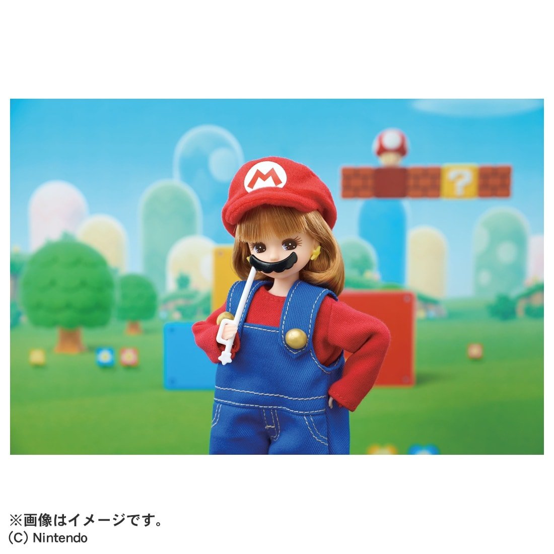 Takara Tomy Licca Super Mario Princess Mario Style (Licca-chan) Doll